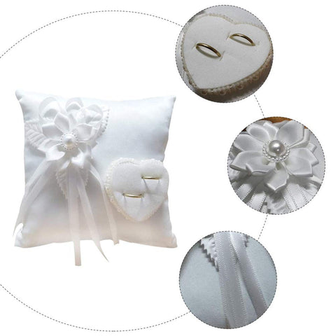 Veemoon 7.86-inch ring pillow sized for easy handling