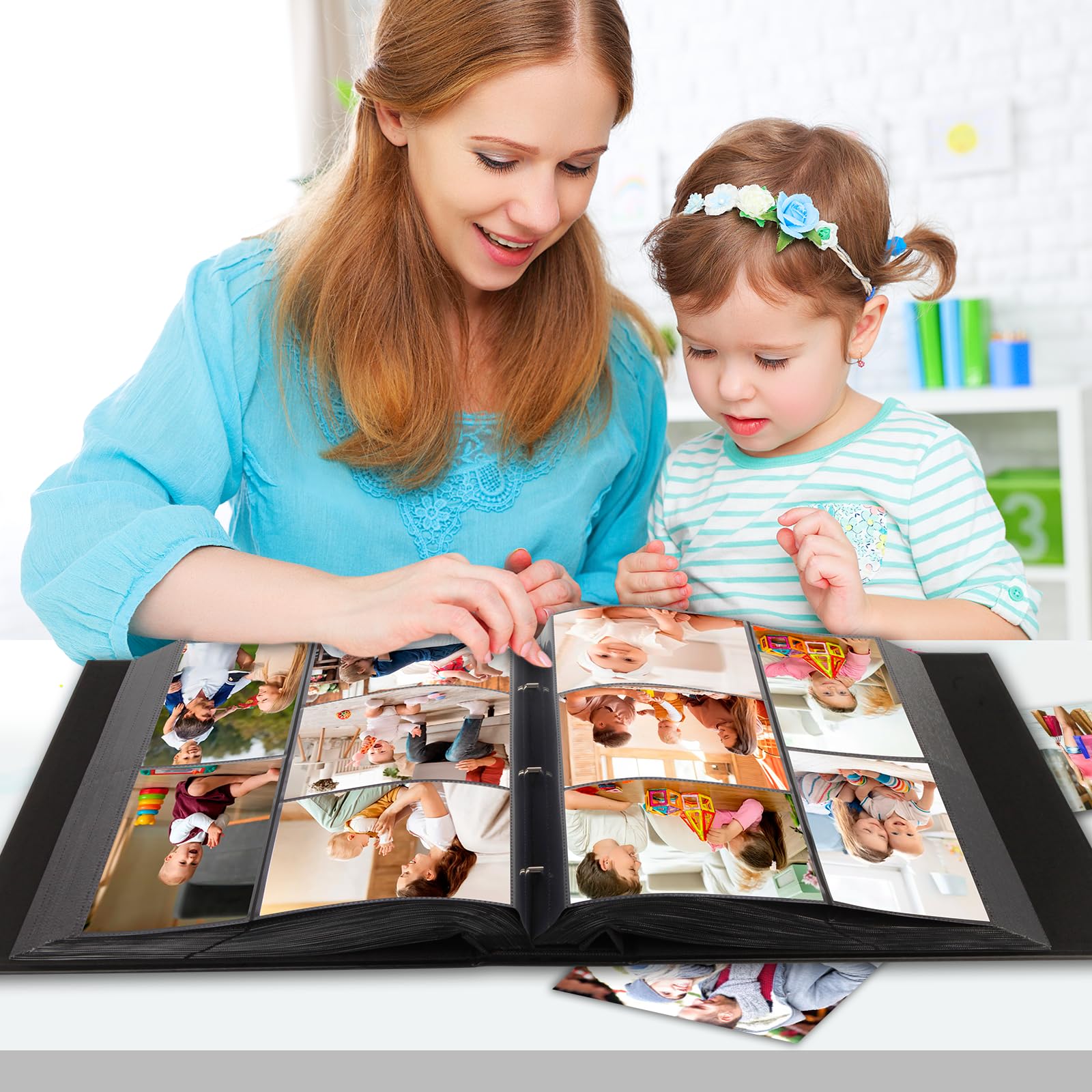 Veicevol gift-ready memory album for weddings, babies, and family memories.
