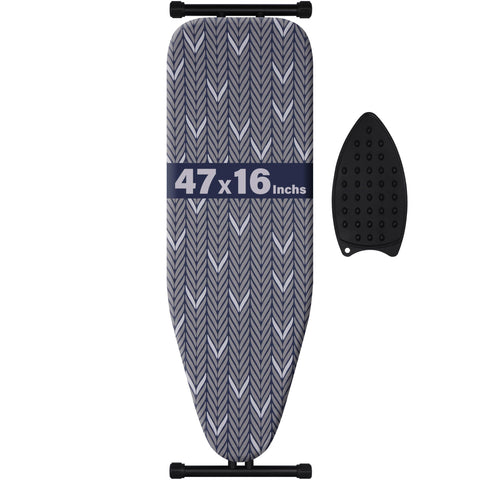 veiox ironing board full-size stable structure for effortless ironing