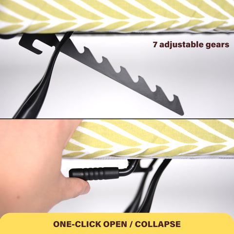Veiox sturdy metal frame built for durable, long-lasting ironing sessions.