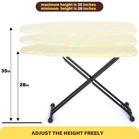 Veiox spacious surface handles a wide range of garments with room to spare.