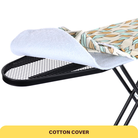 Veiox ironing board sturdy legs reduce wobble during busy ironing sessions.