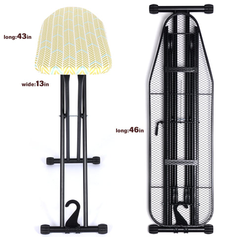 Veiox ironing board thick pad cover protects fabrics under high heat.