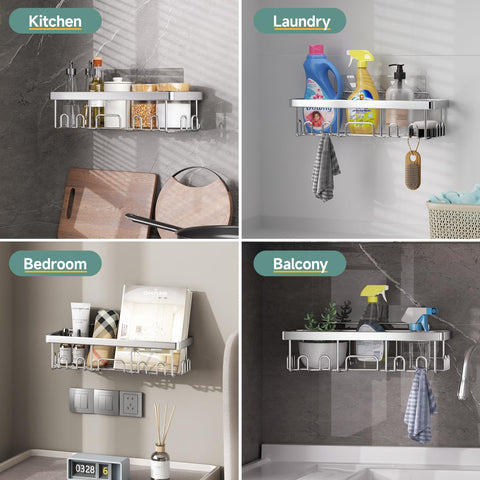 Veken waterproof, rust-resistant design endures damp bathrooms and daily use.