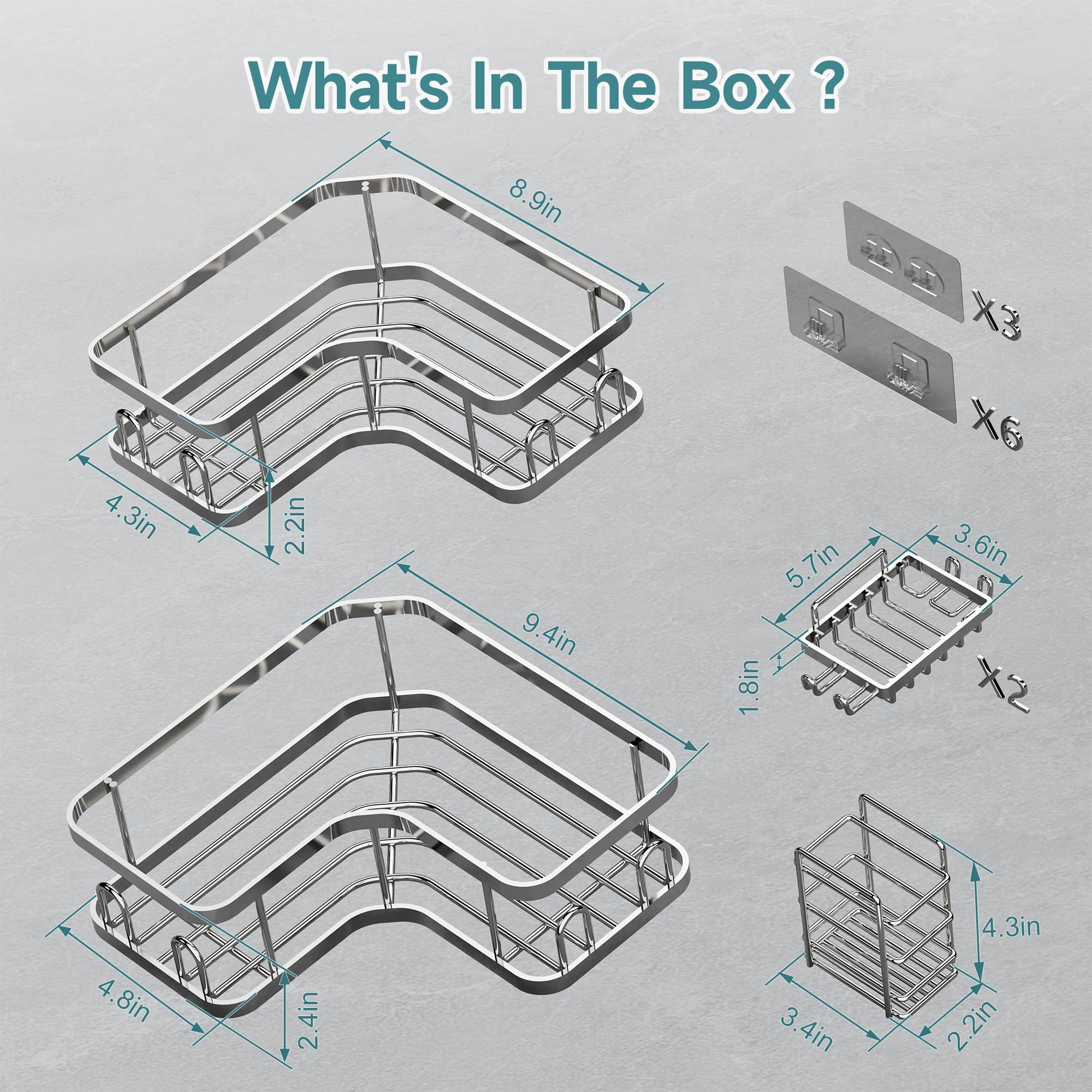 Veken decorative bathroom organizer blends with contemporary decor.