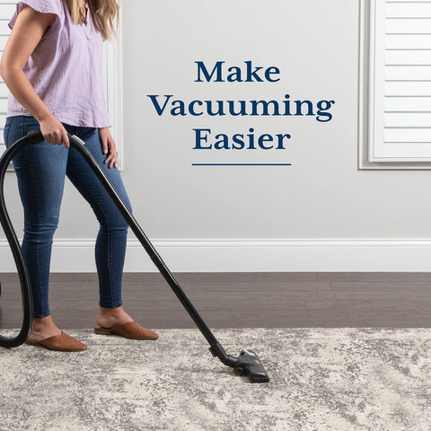 Veken rug pad easily trims with scissors to fit rug shapes.