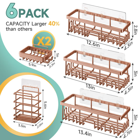 Veken small caddy ideal for travel-sized bottles and accessories.