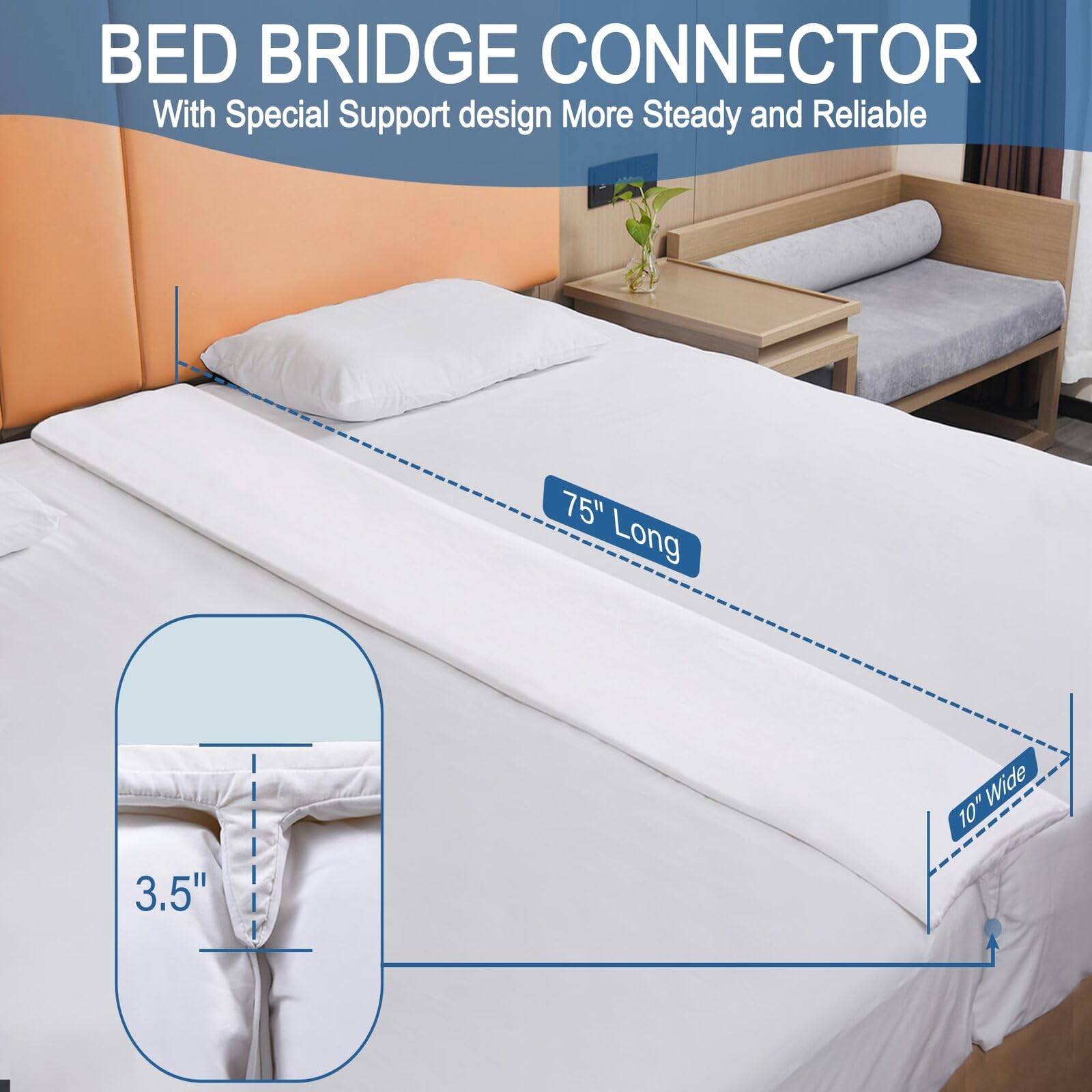 Vekkia easy installation for adjustable beds ensuring compatible alignment