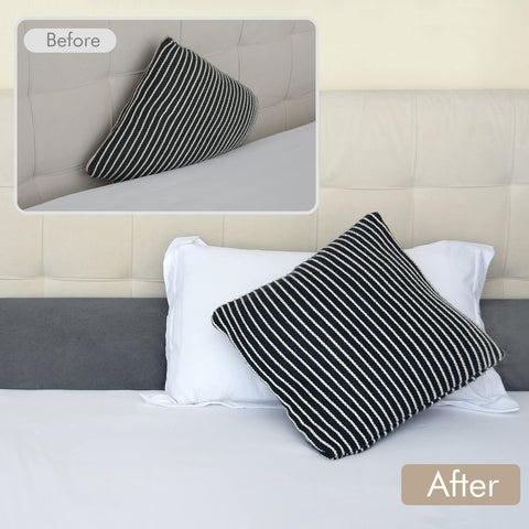 Vekkia high-density foam provides firm support for the bed gap area.