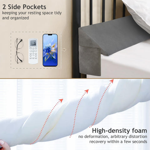 Vekkia keeps items secure without disturbing your night routine.