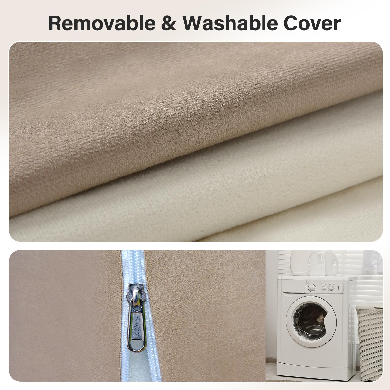 Vekkia portable pillow with built-in handle for easy transport