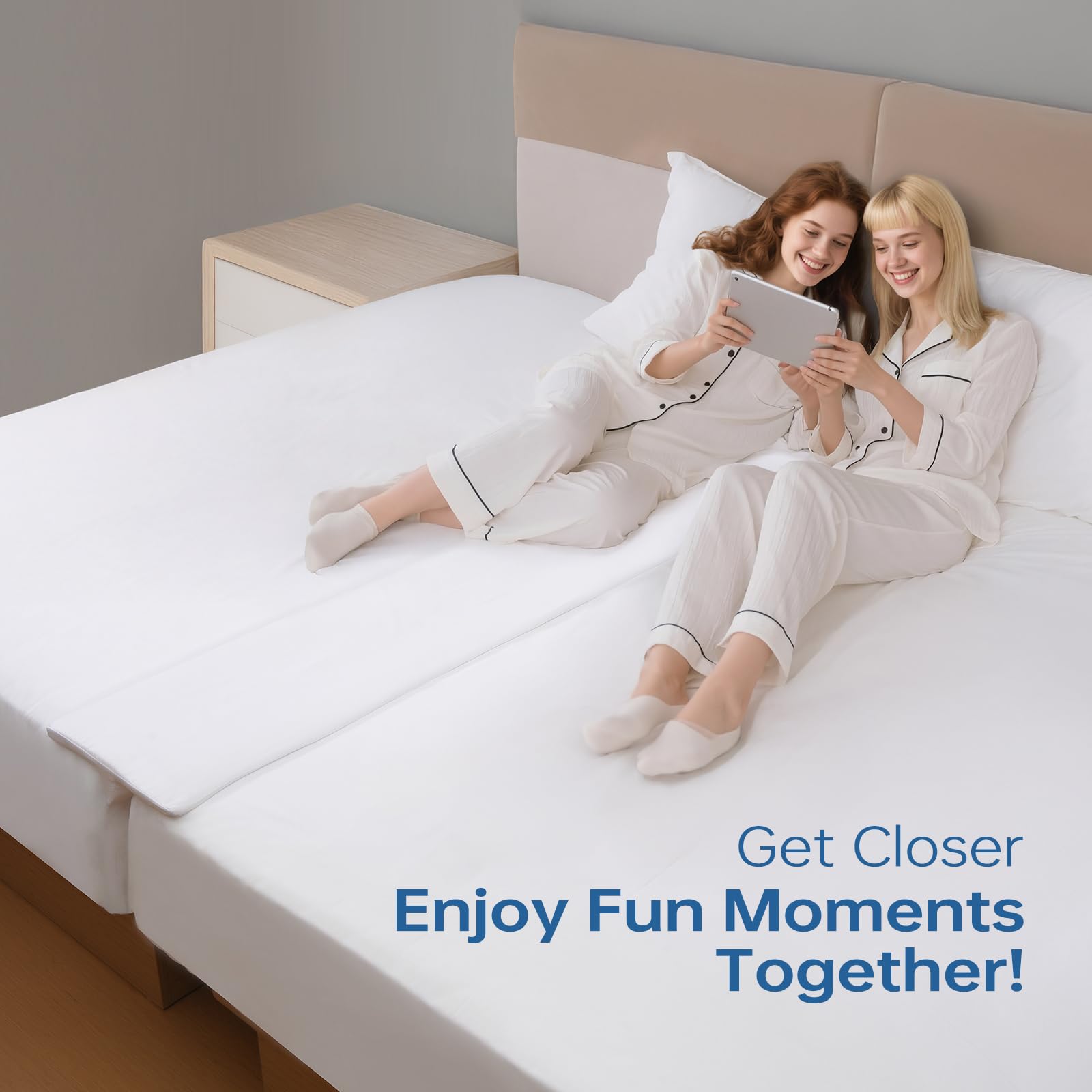 Vekkia washable removable cover on the bed bridge for easy cleaning