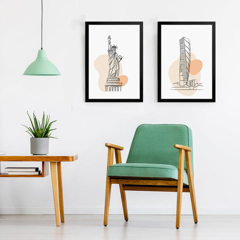 Veleclo black frame enhances gallery-style displays and gift-ready presents.