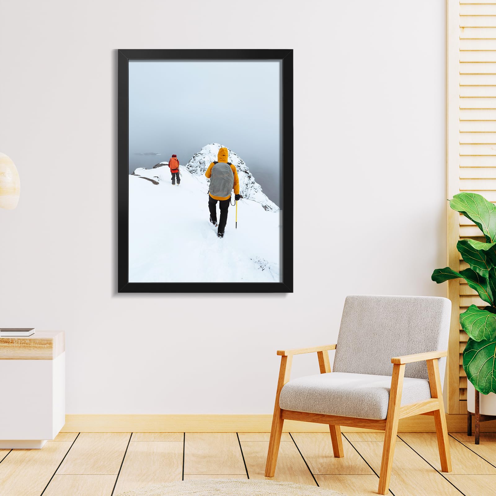 Veleclo durable black PVC frame is lightweight yet sturdy