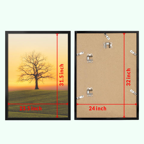 Durable PVC frame highlights lightweight, sturdy display.