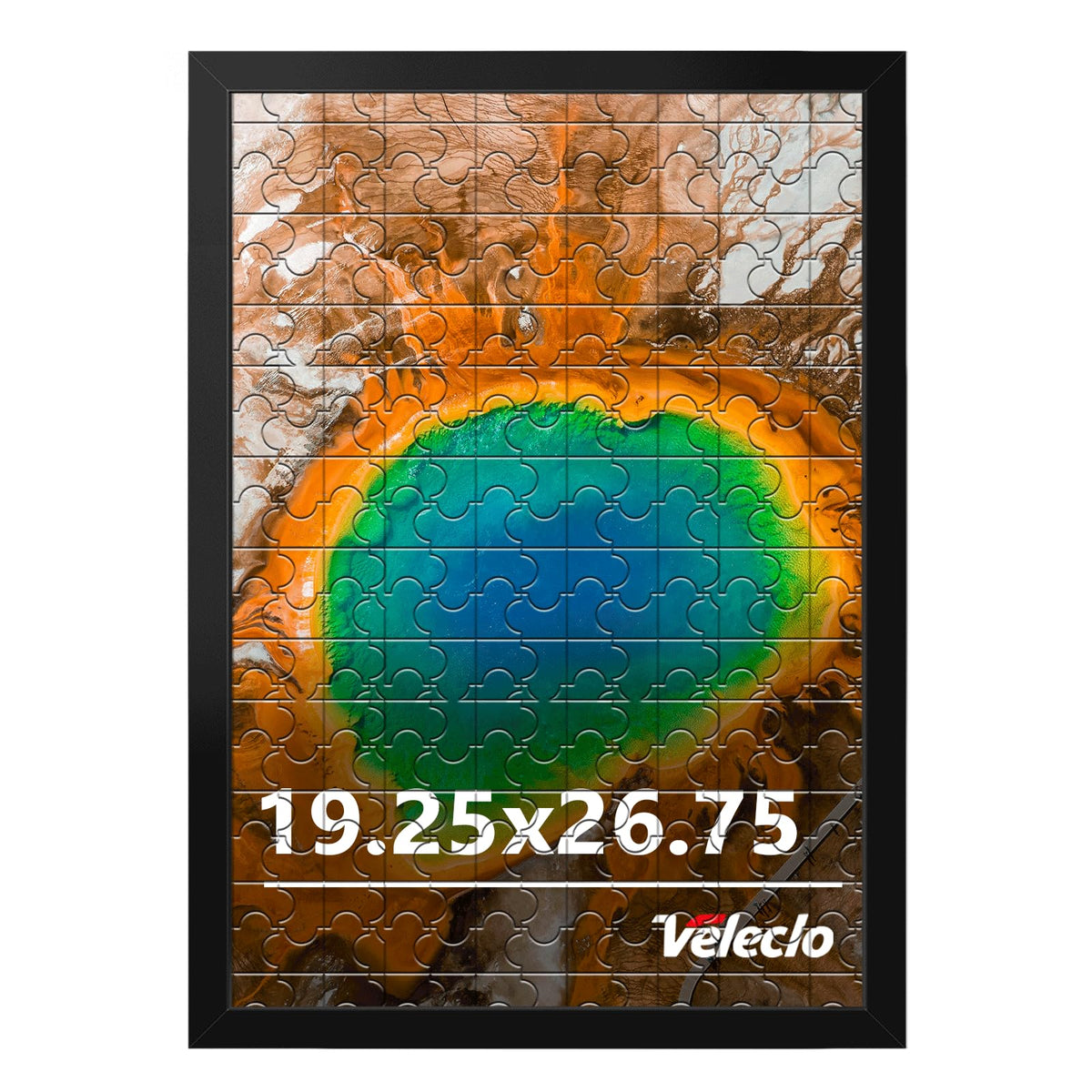 Veleclo wall-display frame for 19.25x26.75 artwork