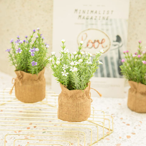 Velener office desk decor in compact vase suitable for workspace.