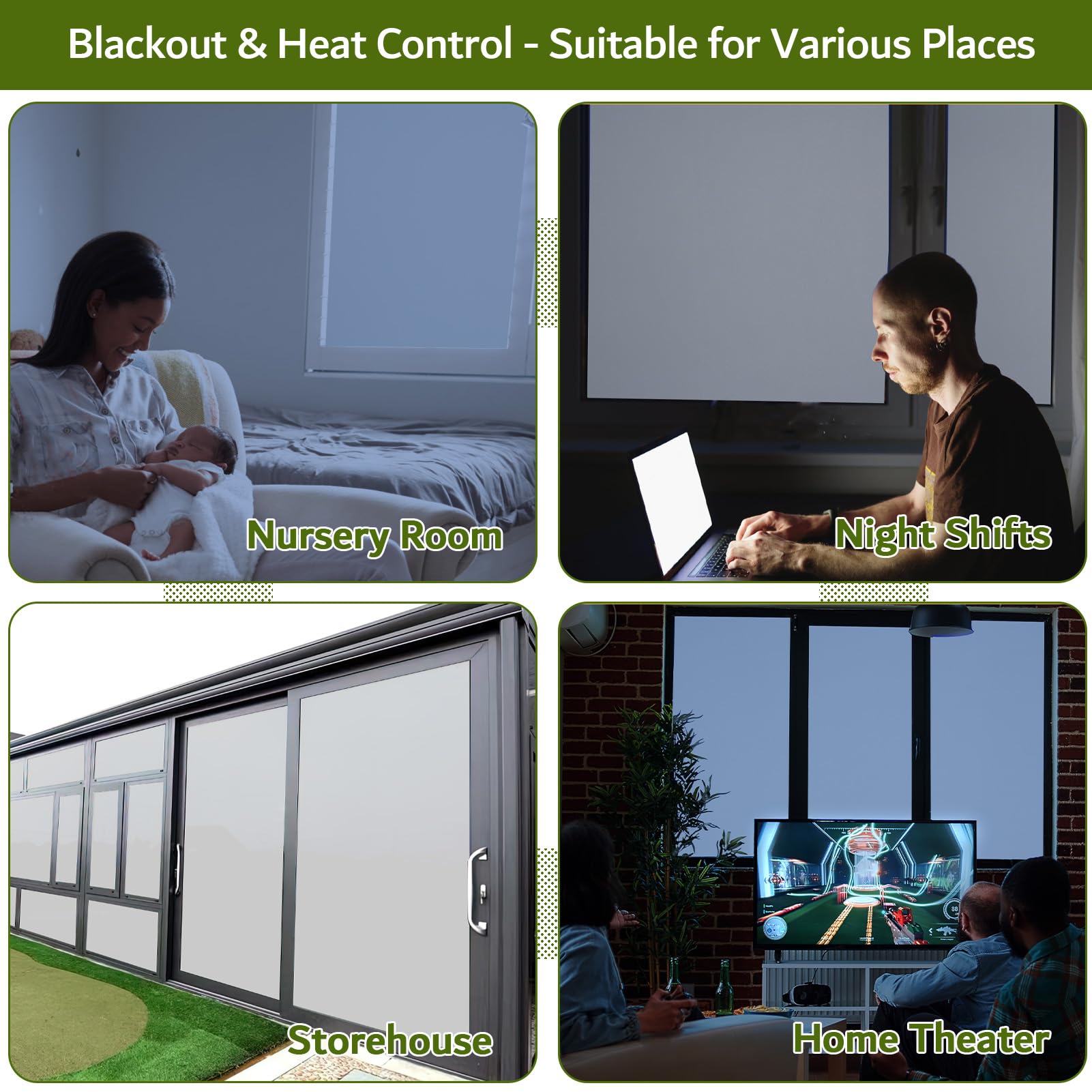 VELIMAX reusable window film shown ready for subsequent use