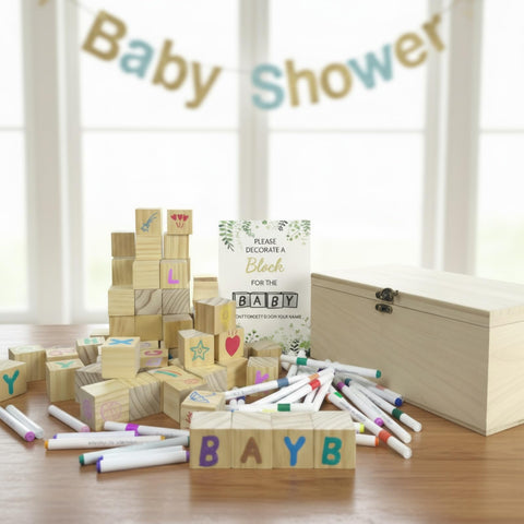 VELLCHO 98-piece kit is gift-ready for parties, gender reveals, and birthdays.