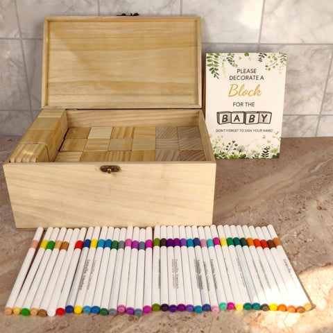 VELLCHO customizable wooden surfaces invite personalized messages and keepsakes.