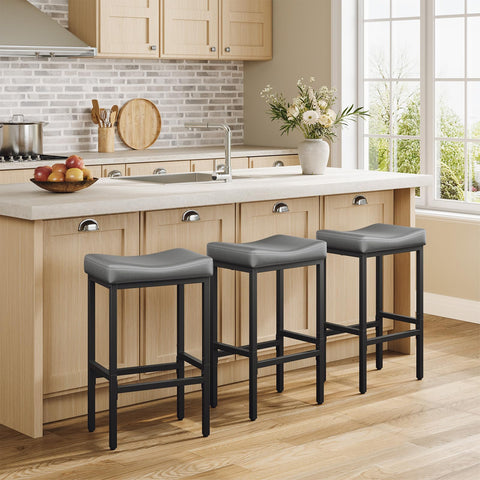 Vellorise bar stools in an apartment kitchen illustrate daily usability and style.