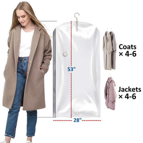 VELMADE double-zip seal keeps bags securely closed during storage.