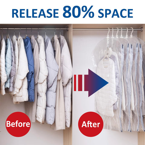 VELMADE electric pump speeds vacuum sealing for quick wardrobe compression.
