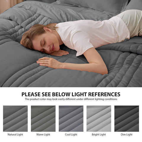 Velorose bed-in-a-bag packaging keeps everything organized for quick setup.