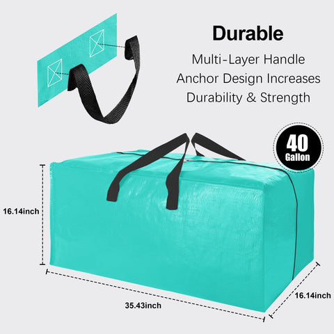 VELVETSURE bag showing reinforced handles and straps for heavy loads.