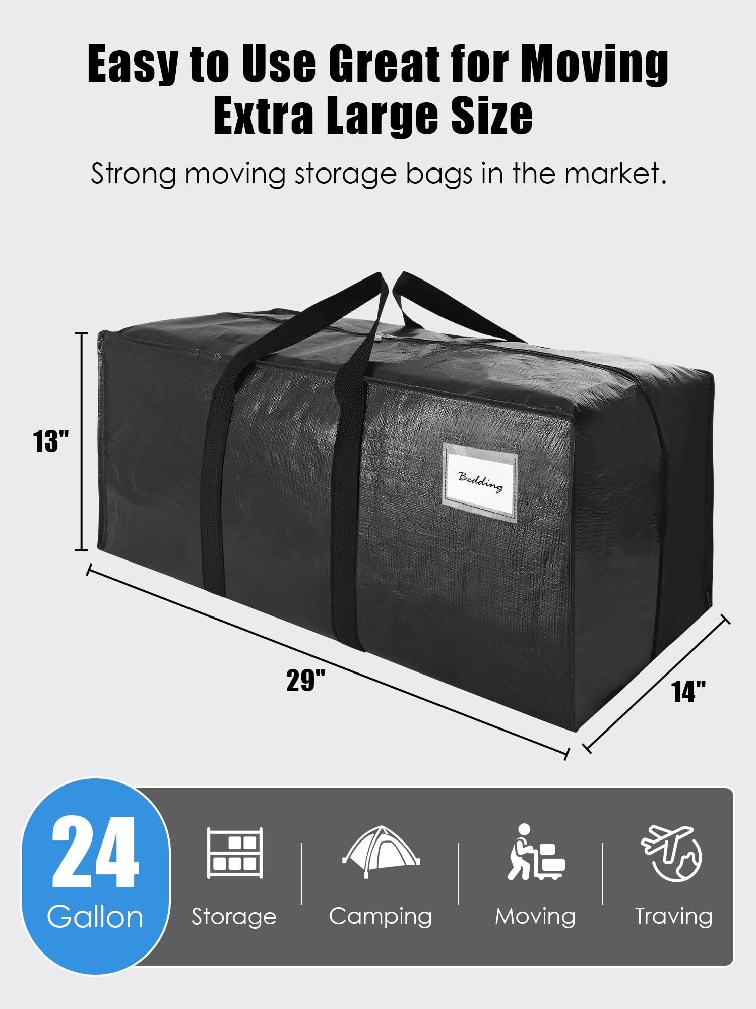 VELVETSURE 65 lb load capability illustrates sturdy construction for heavy loads.