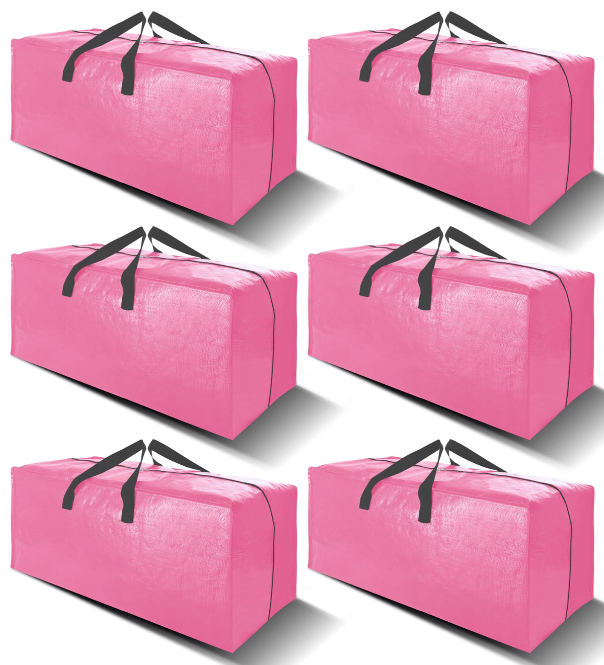 VELVETSURE 6-pack moving bags with backpack straps for easy transport.