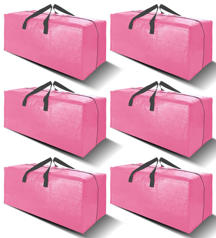 VELVETSURE 6-pack moving bags with backpack straps for easy transport.