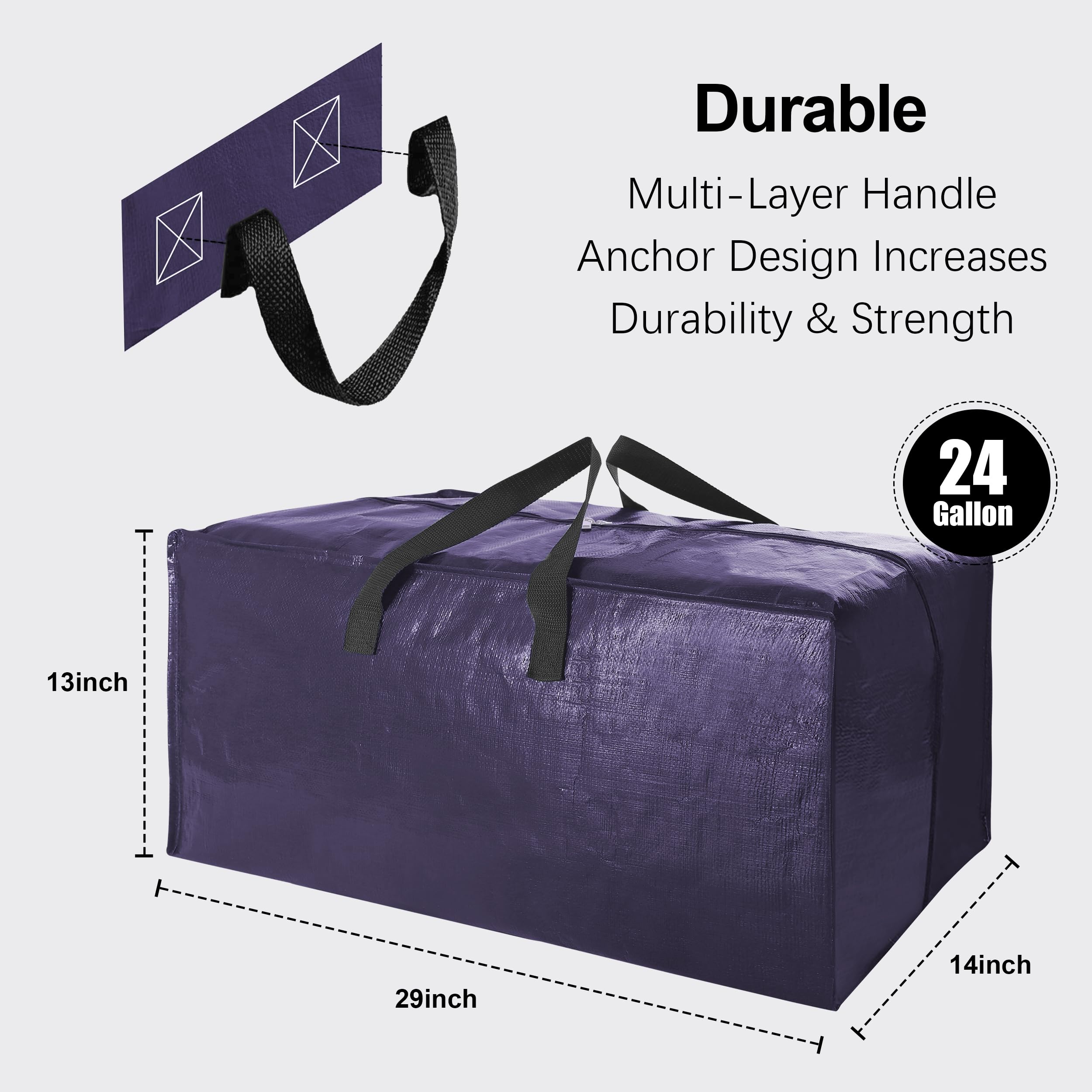 VELVETSURE 86L bags ideal for clothes and bedding during moves