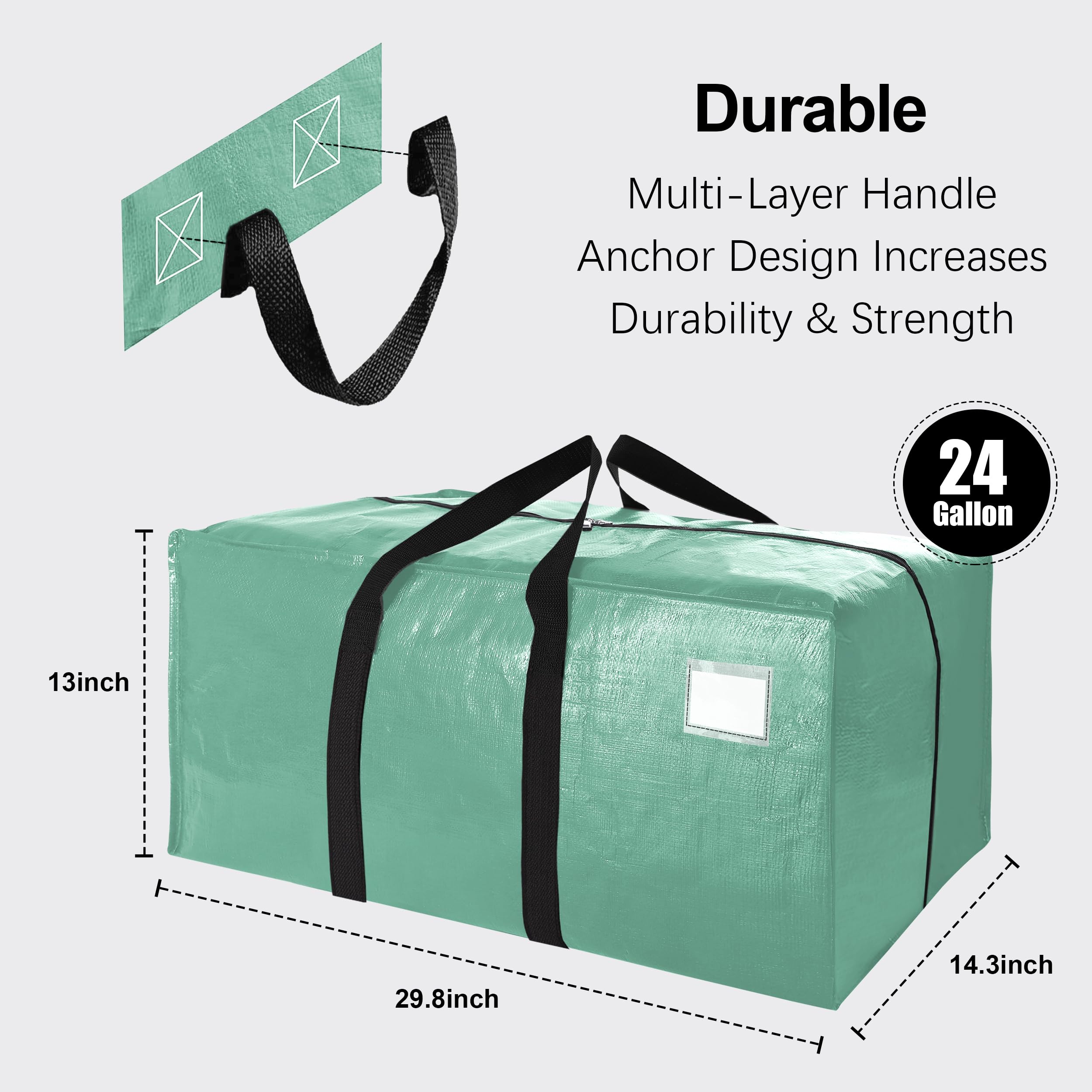 VELVETSURE bag with backpack straps ready for easy moving.
