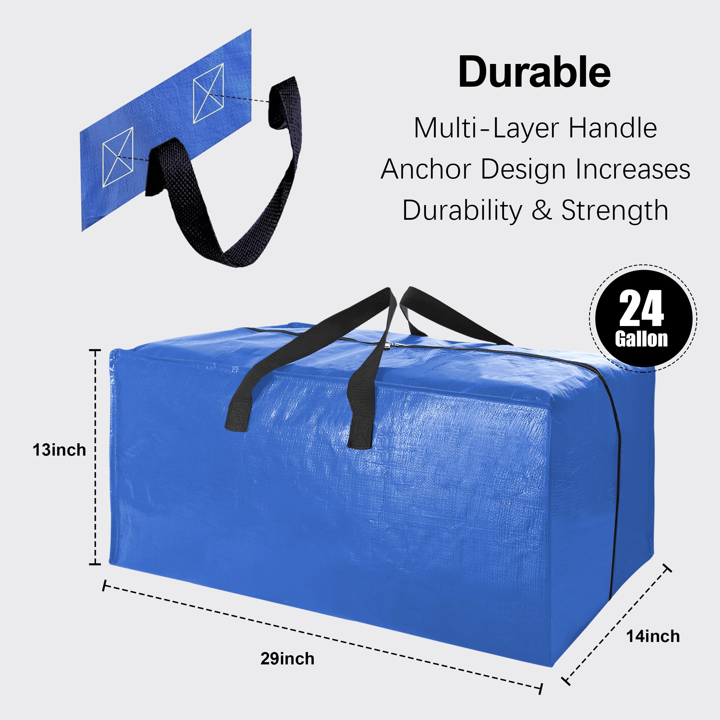 VELVETSURE bag with backpack straps for effortless carrying during a move.