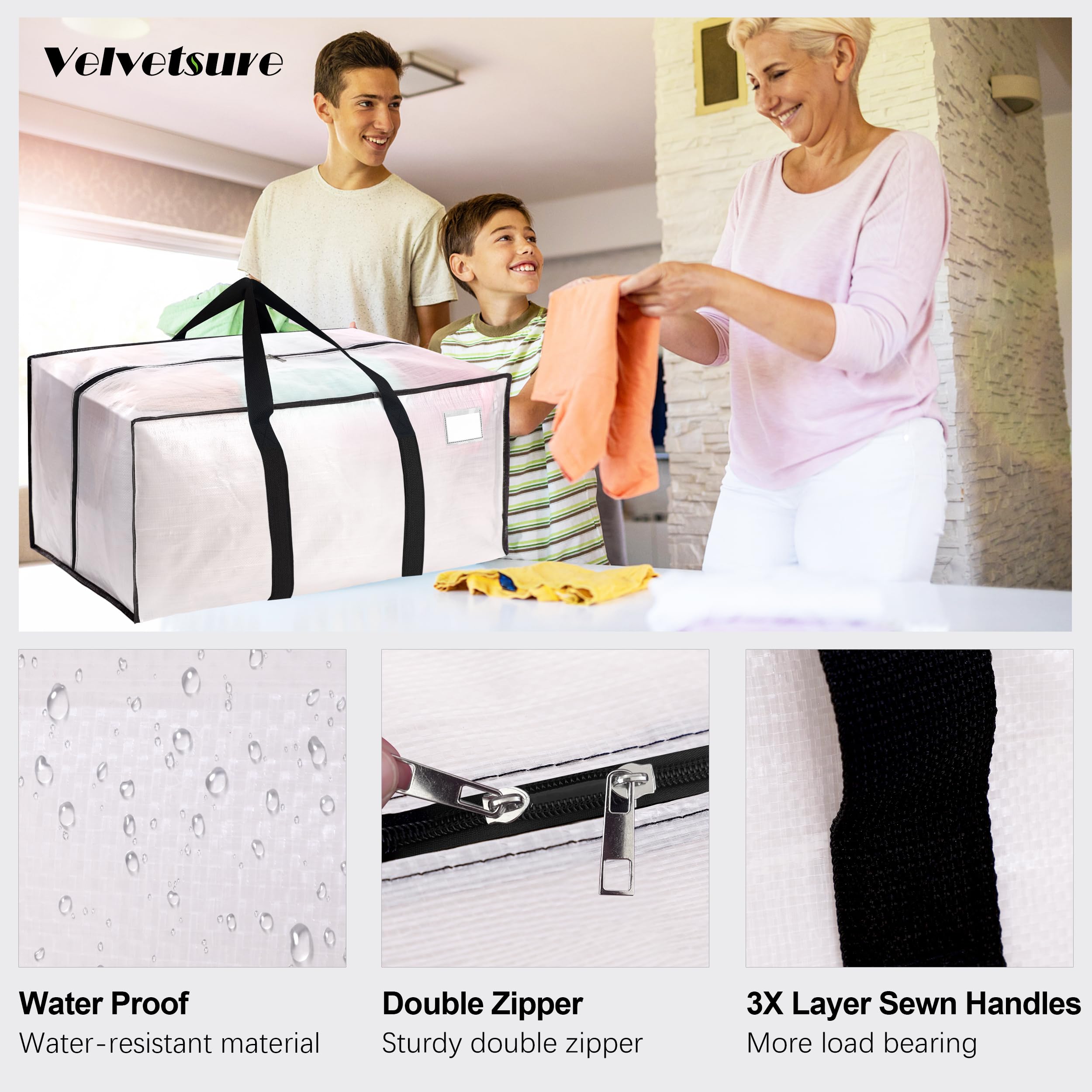 VELVETSURE bags with backpack straps for easy campus moving