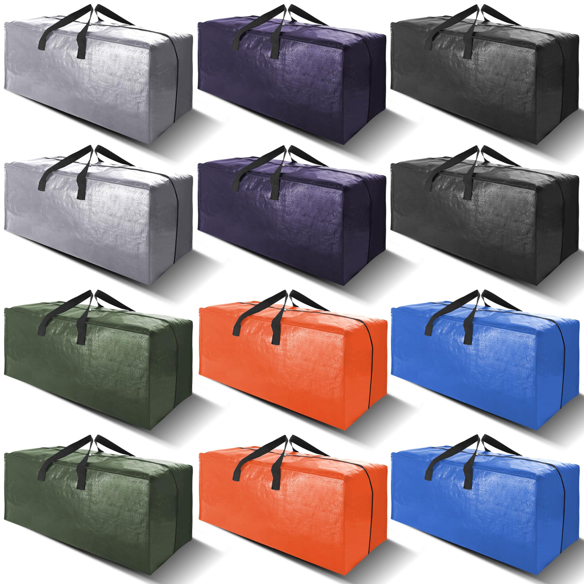 VELVETSURE extra-large moving bag full load ready for large wardrobe or bedding transport.