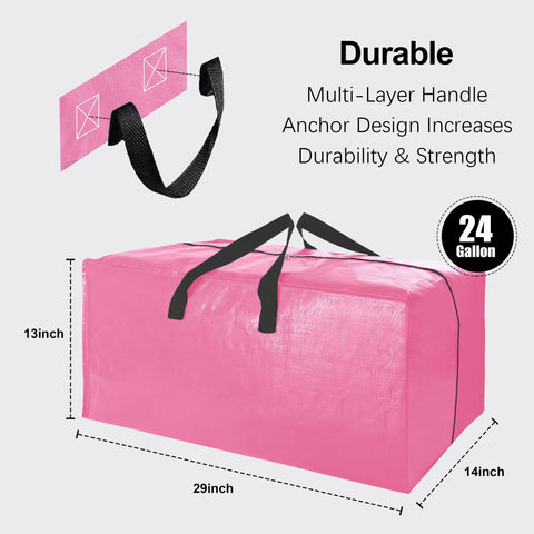 VELVETSURE extra-large moving bags showing 86L capacity for bulky items.