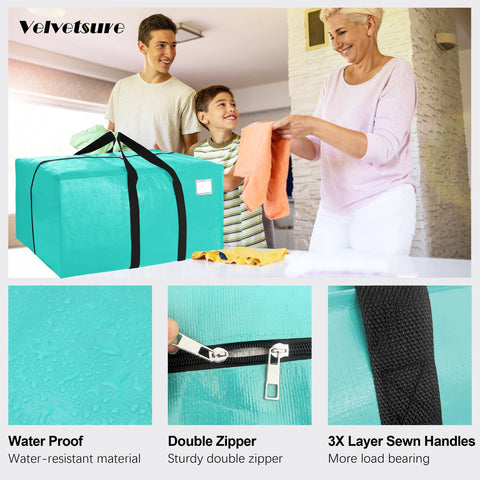 VELVETSURE reinforced zippers ensure durable closure for long-term use.