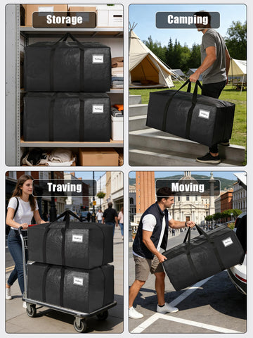 VELVETSURE transport-ready totes simplify moving and organization.