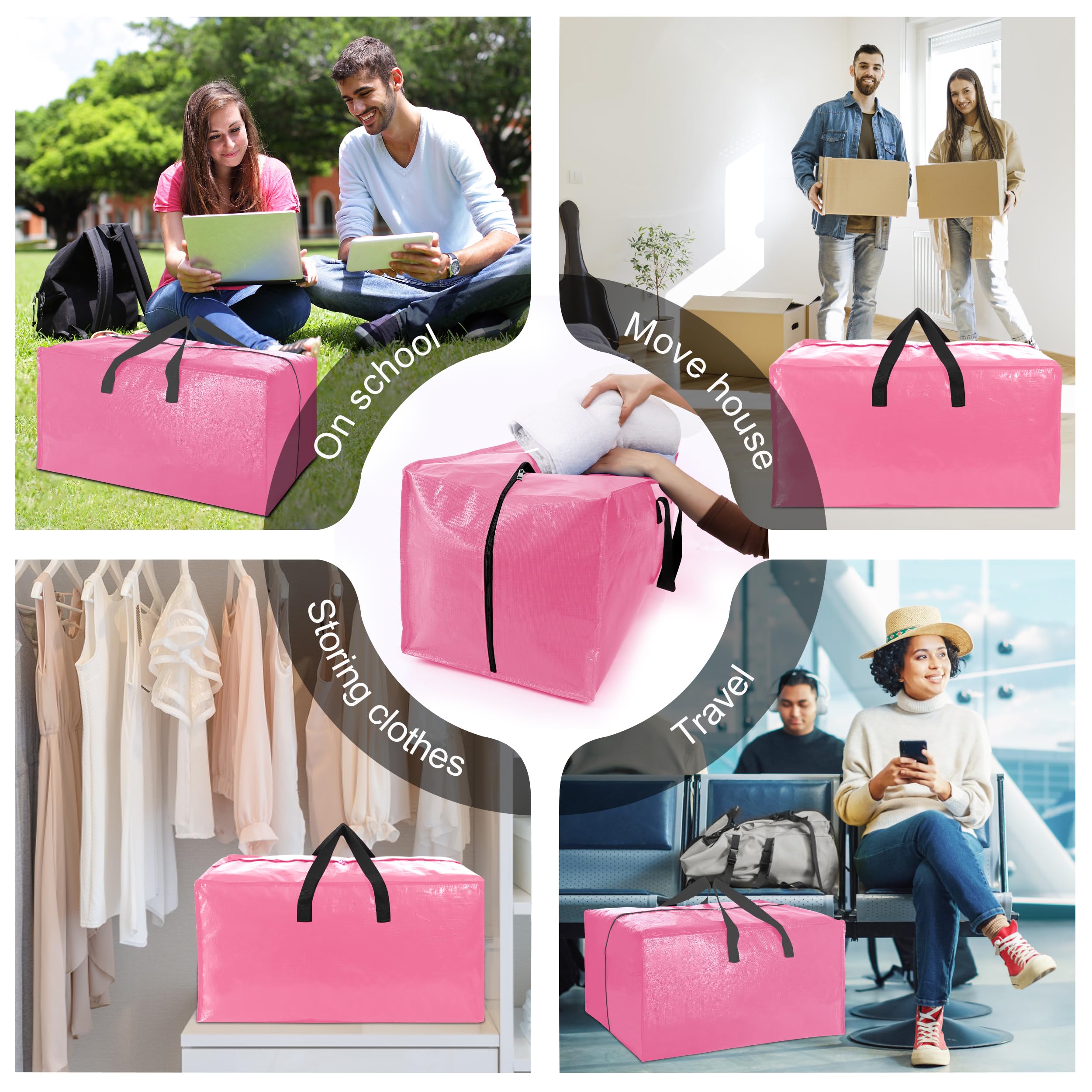 VELVETSURE wide webbing handles reduce hand strain during loading.