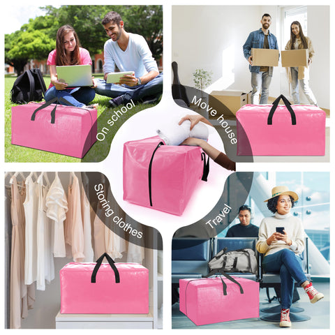VELVETSURE wide webbing handles reduce hand strain during loading.