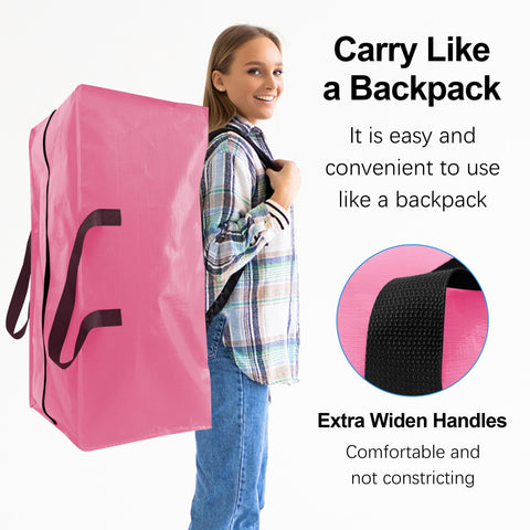 VELVETSURE durable 180 GSM woven polypropylene material supports repeated packing.