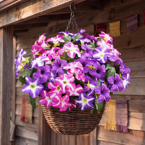 Vemander petunia porch and balcony garden decoration for year-round color