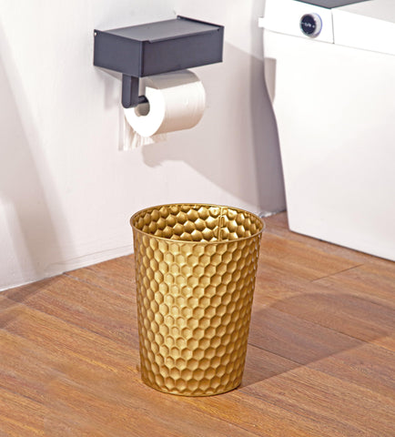 Venalys flower-planter-capable trash-bin can hold artificial blooms as decor.