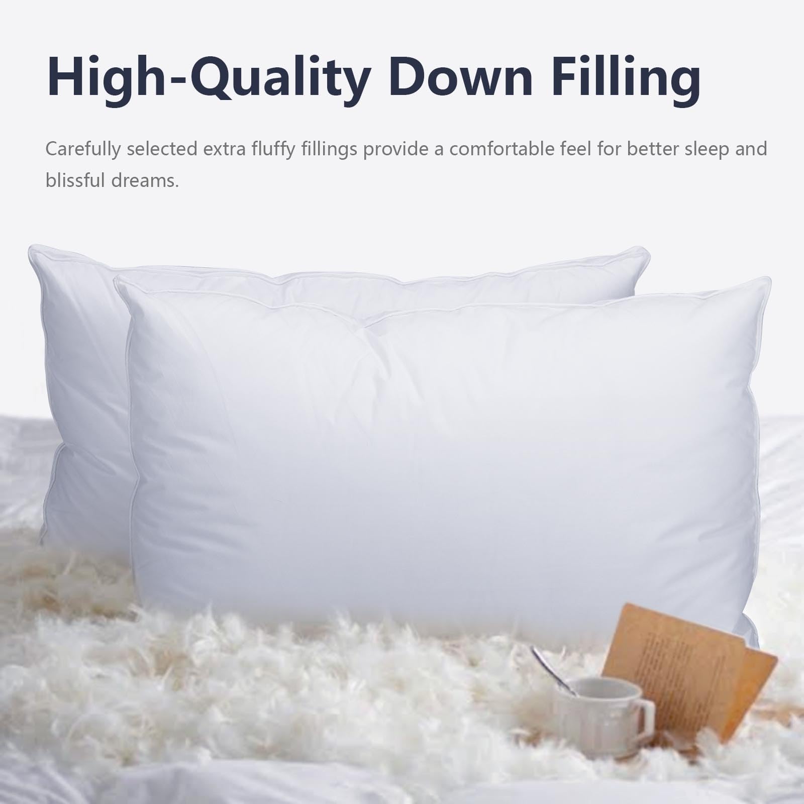 Vendare medium support ideal for back and side sleepers.