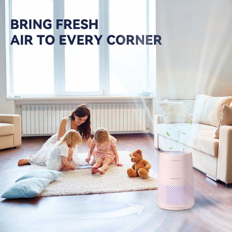 VENDFO cream pink easy setup and maintenance packaging