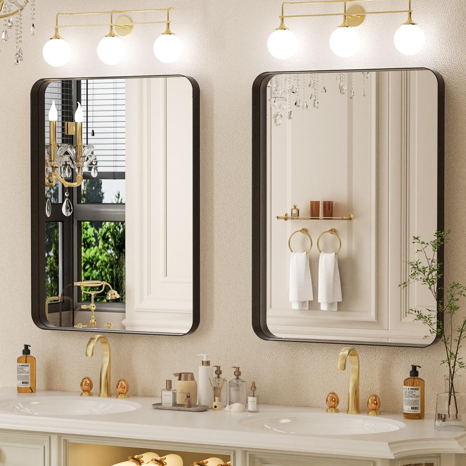 Venlus anti-oxidation coating keeps clarity in daily use near makeup or sink tasks.