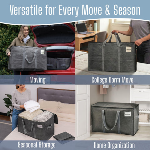 VENO durable reusable storage bag for seasonal storage and moving