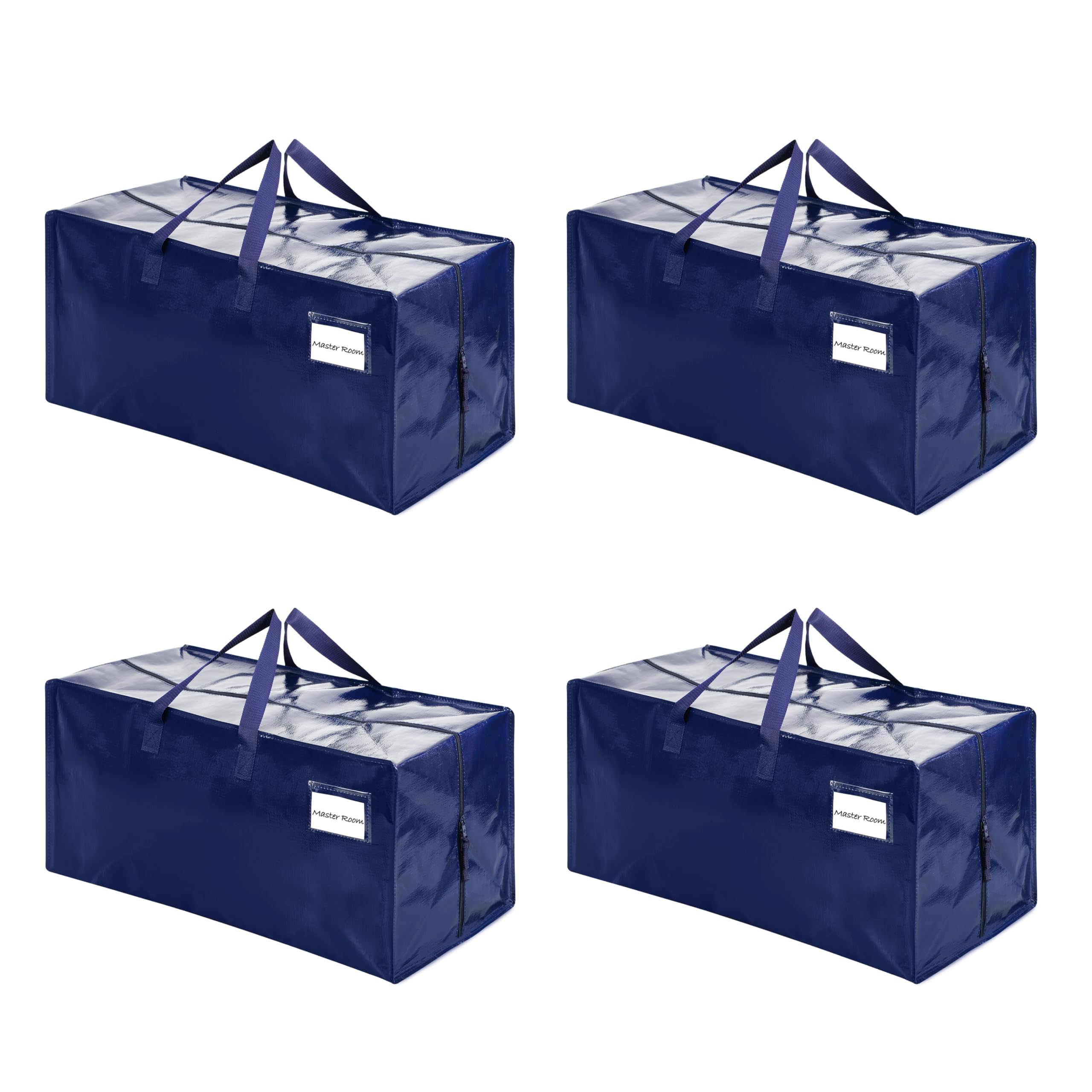 VENO 4-pack heavy-duty moving bags with straps for durable dorm moves.